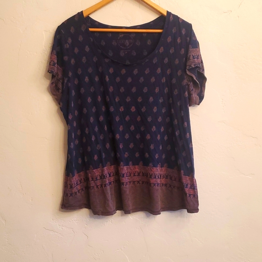 Lucky Brand 1x t shirt